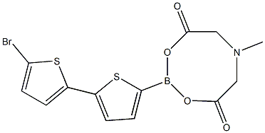 2-(5′-Bromo-[2,2′-bithiophen]-5-yl)-6-methyl-1,3,6,2-dioxazaborocane-4,8-dione