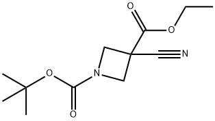 Ethyl 1-Boc-3-cyanoazetidine-3-carboxylate