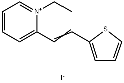 1-ETHYL-2-(2-THENYLIDENEMETHYL)PYRIDINIUM IODIDE