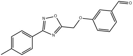 3-(3-p-Tolyl-[1,2,4]oxadiazol-5-ylmethoxy)-benzaldehyde