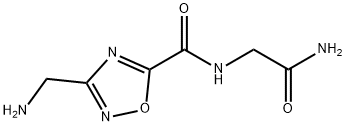 3-(aminomethyl)-N-(2-amino-2-oxoethyl)-1,2,4-oxadiazole-5-carboxamide