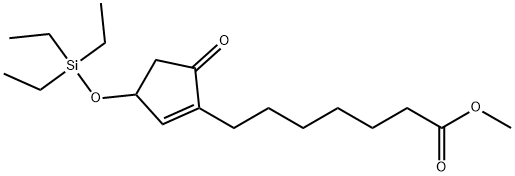 1-Cyclopentene-1-heptanoic acid, 5-oxo-3-[(triethylsilyl)oxy]-, Methyl ester