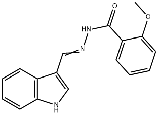 2-METHOXYBENZOIC (3-INDOLYLMETHYLENE)HYDRAZIDE