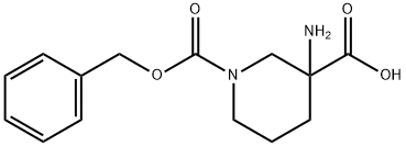 1-((BENZYLOXY)CARBONYL)-3-AMINOPIPERIDINE-3-CARBOXYLIC ACID