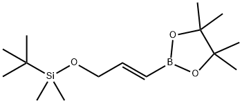 (E)-3-(tert-ButyldiMethylsilyloxy)propene-1-yl-boronic acid pinacol ester 97%