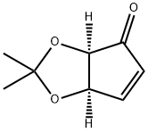 (-)-(3AR,6AR)-3A,6A-DIHYDRO-2,2-DIMETHYL-4H-CYCLOPENTA-1,3-DIOXOL-4-ONE