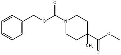1,4-Piperidinedicarboxylic acid, 4-aMino-, 4-Methyl 1-(phenylMethyl) ester