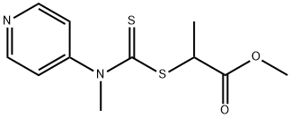 Methyl 2-[methyl(4-pyridinyl)carbamothioylthio]propionate