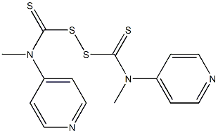 N,N′-Dimethyl N,N′-di(4-pyridinyl)thiuram disulfide
		
	