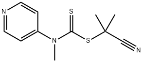 2-Cyanopropan-2-yl N-methyl-N-(pyridin-4-yl)carbamodithioate
		
	
