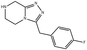3-(4-Fluoro-benzyl)-5,6,7,8-tetrahydro-[1,2,4]triazolo[4,3-a]pyrazine