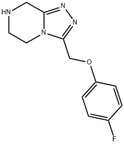 3-(4-Fluoro-phenoxymethyl)-5,6,7,8-tetrahydro-[1,2,4]triazolo[4,3-a]pyrazine