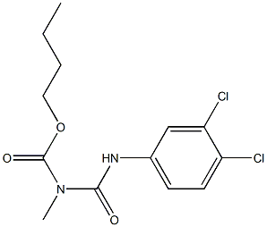 BUTYL N-(N-(3,4-DICHLOROPHENYL)CARBAMOYL)-N-METHYLCARBAMATE