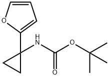 tert-butyl (1-(furan-2-yl)cyclopropyl)carbaMate