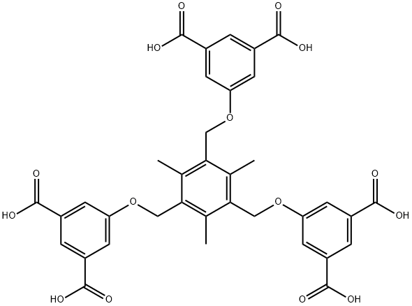 1,3-Benzenedicarboxylic acid, 5,5',5''-[(2,4,6-triMethyl-1,3,5-benzenetriyl)tris(Methyleneoxy)]tris-