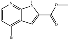 Methyl 4-bromo-1H-pyrrolo[2,3-b]pyridine-2-carboxylate