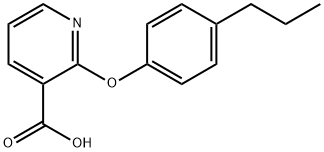 2-(4-propylphenoxy)nicotinic acid