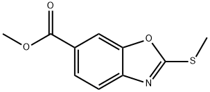 2-METHYLSULFANYL-BENZOOXAZOLE-6-CARBOXYLIC ACID METHYL ESTER