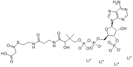 MALONYL COENZYME A TETRALITHIUM SALT