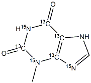 3-Methylxanthine-2,4,5,6-13C4, 1,3,9-15N3
		
	