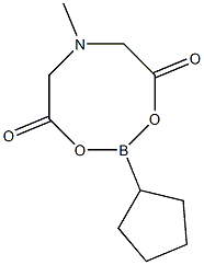 Cyclopentylboronic  acid  MIDA  ester