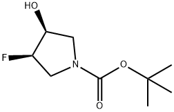 tert-Butyl cis-3-fluoro-4-hydroxypyrrolidine-1-carboxylate