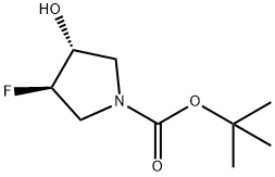 tert-butyl (3R,4R)-3-fluoro-4-hydroxypyrrolidine-1-carboxylate