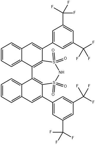 (11bR)-2,6-Bis[3,5-bis(trifluoromethyl)phenyl]dinaphtho[2,1-d:1′,2′-f][1,3,2]dithiazepine 3,3,5,5-tetraoxide