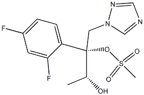(2R,3R)-2-(2,4-difluorophenyl)-1-(1H-1,2,4-triazol-1-yl)butane-2,3-diol Mesylate