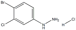 (4-broMo-3-chlorophenyl)hydrazine hydrochloride