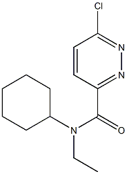 6-Chloro-N-cyclohexyl-N-ethyl-3-pyridazinecarboxamide