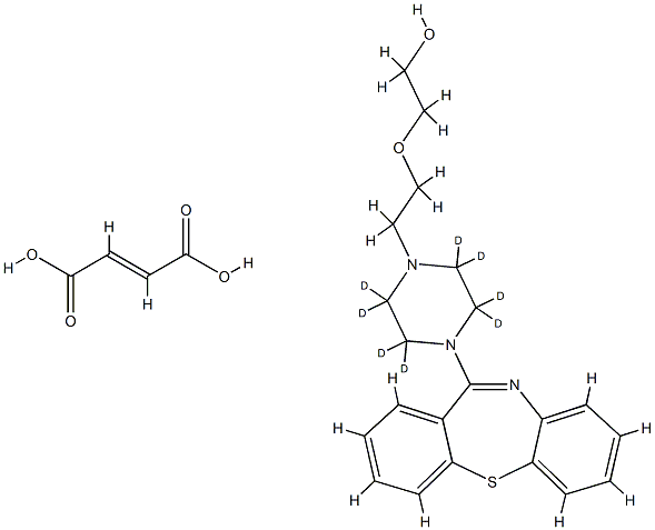 Quetiapine-D8 hemifumarate