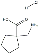 1-(aminomethyl)cyclopentanecarboxylic acid hydrochloride