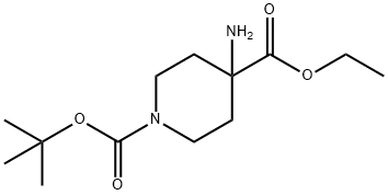 1,4-Piperidinedicarboxylic acid, 4-aMino-, 1-(1,1-diMethylethyl) 4-ethyl ester