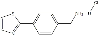 (4-(Thiazol-2-yl)phenyl)MethanaMine hydrochloride
