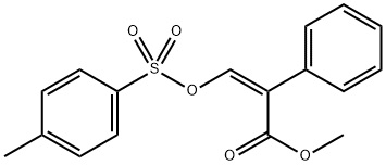 Methyl (Z)-2-phenyl-3-(tosyloxy)acrylate