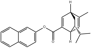 2-Naphthyl (1R,4R,7R)-7-isopropyl-5-methylbicyclo[2.2.2]octa-2,5-diene-2-carboxylate
		
	