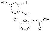 2-[(2,6-Dichloro-4-hydroxyphenyl)amino](benzene-13C6)acetic Acid