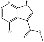 4-BroMo-7-azaindole-3-carboxylic acid Methyl ester