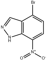 1H-Indazole,4-broMo-7-nitro-