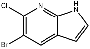 1H-Pyrrolo[2,3-b]pyridine, 5-broMo-6-chloro-
