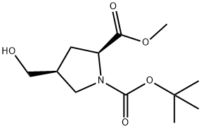 (2S,4S)-1-tert-butyl 2-methyl 4-(hydroxymethyl)pyrrolidine-1,2-dicarboxylate