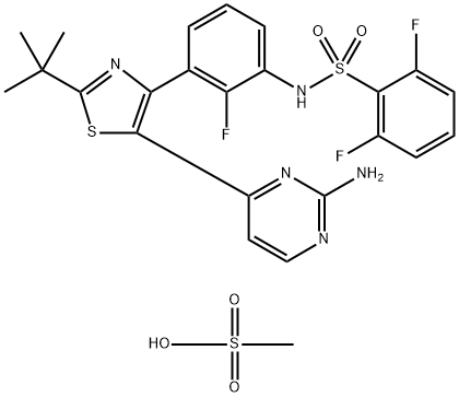 Dabrafenib Mesylate(GSK-2118436B)
