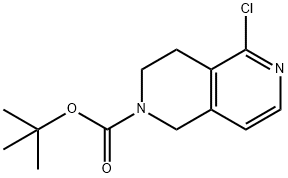 tert-butyl 5-chloro-3,4-dihydro-2,6-naphthyridine-2(1H)-carboxylate