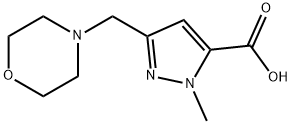 1-methyl-3-(4-morpholinylmethyl)-1H-pyrazole-5-carboxylic acid