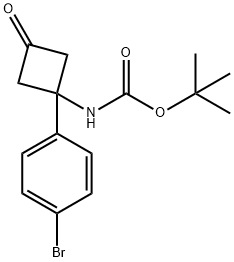 [1-(4-BroMo-phenyl)-3-oxo-cyclobutyl]carbaMic acid tert-butyl ester