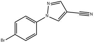 1-(4-broMophenyl)-1H-pyrazole-4-carbonitrile