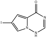 6-iodo-pyrrolo[2,1-f][1,2,4]triazin-4(1H)-one