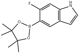 6-fluoro-5-(4,4,5,5-tetramethyl-1,3,2-dioxaborolan-2-yl)-1H-indole