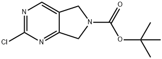 tert-butyl 2-chloro-5H-pyrrolo[3,4-d]pyrimidine-6(7H)-carboxylate